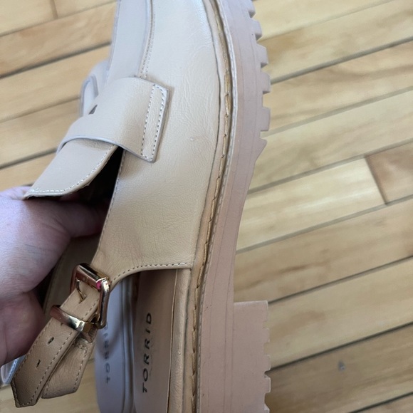 Torrid beige slingback lug loafer shoes - Picture 4 of 8
